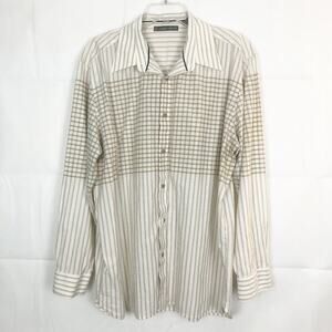 John Henry Vintage Men's 100% Cotton Shirt Size XL